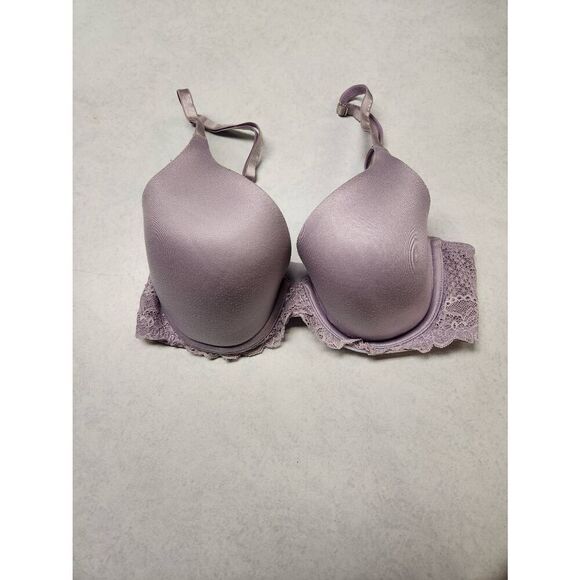 Aerie Size 32D Purple Lace Tshirt Bra - Picture 1 of 4